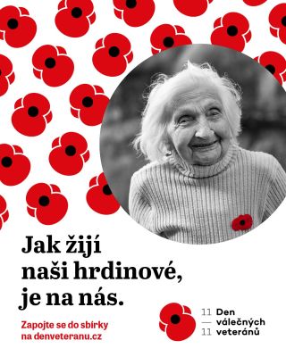 ZAČÍNÁ SBÍRKA KE DNI VÁLEČNÝCH VETERÁNŮ! 🇨🇿 Den válečných veteránů – 11. listopadu 🇨🇿 Připojte se k celonárodní sbírce...