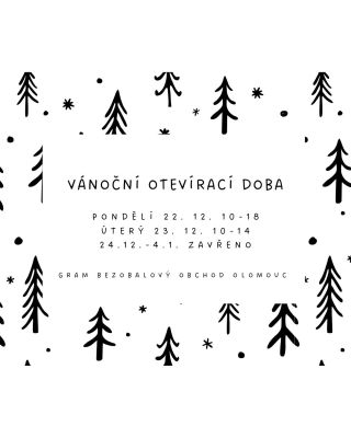 Přejeme klidné svátky všem! Nakoupit si u nás budete moci až do úterý 23. 12.. Potom se náš obchod uzavře a opět se...